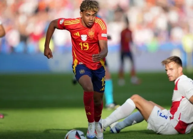 Màn trình diễn của Yamal trong trận đấu với Croatia