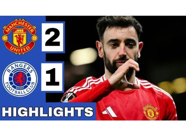 MU vượt qua Rangers 2-1 ở phút bù giờ cúp C2