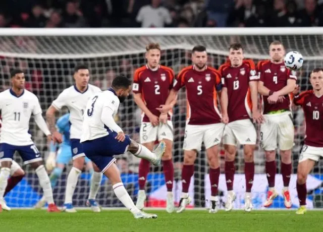 Trận đấu giữa đội tuyển Anh và Latvia thuộc khuôn khổ vòng loại World Cup 2026