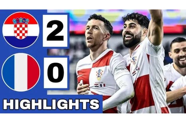 Tuyển Pháp thất thủ 0-2 khi làm khách trên sân Croatia