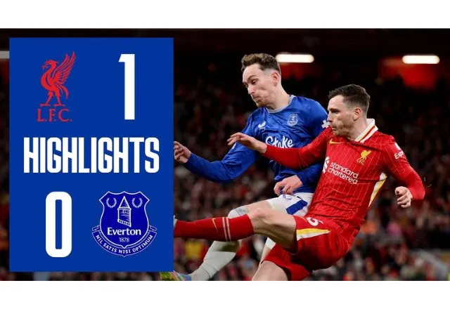Liverpool vững chắc ngôi đầu khi vượt qua Everton vòng 30 NHA