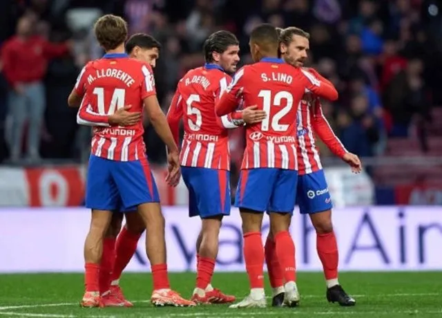 Atletico Madrid thắng nghẹt thở Sevilla ở phút bù giờ cuối trận
