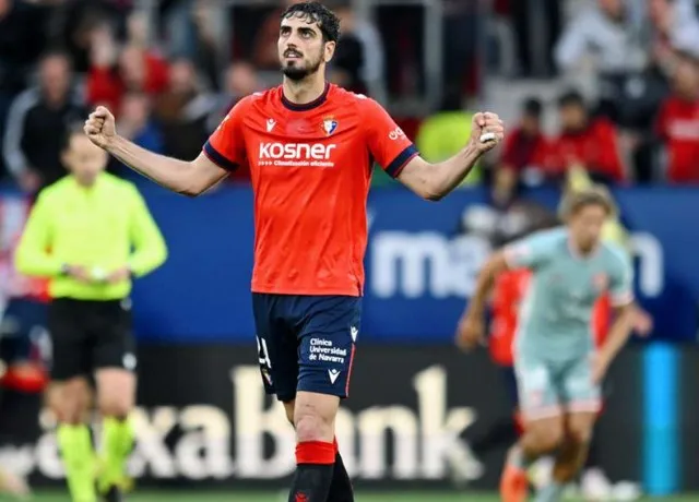 Osasuna bước vào trận đấu với khí thế cao sau chuỗi phong độ tích cực