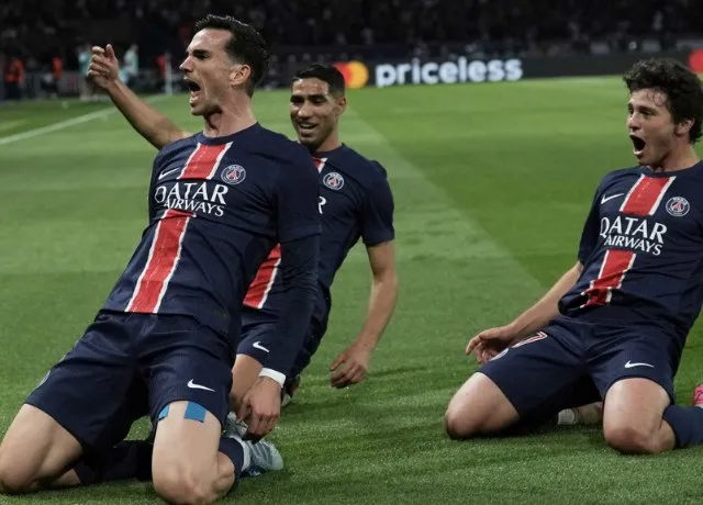 PSG vượt qua Arsenal 2-1 tiến đến ngôi vị cao nhất của UEFA Champions League