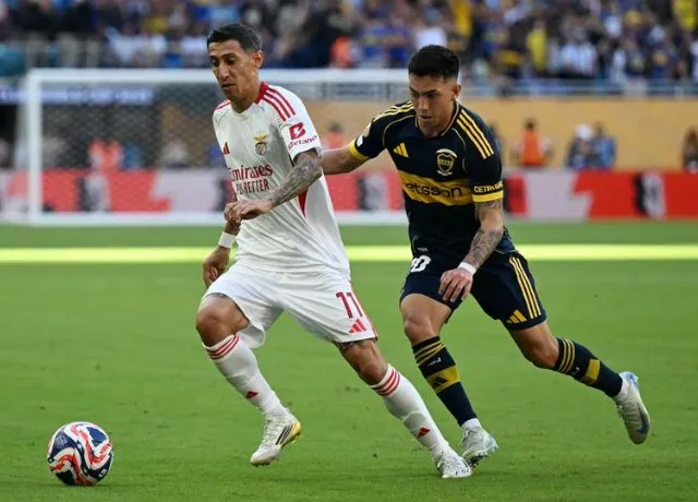 Boca Juniors hòa tỷ số 2-2 với Benfica trong trận cầu kịch tính