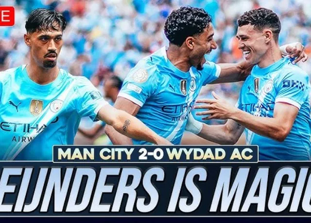 Man City thắng dễ dàng Wydad AC tỷ số 2-0