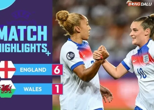 Nữ tuyển Anh vùi dập nữ Xứ Wales với tỷ số 6-1
