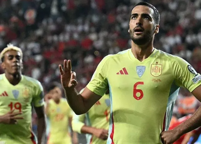 Pedri mở màn, Merino lập cú đúp