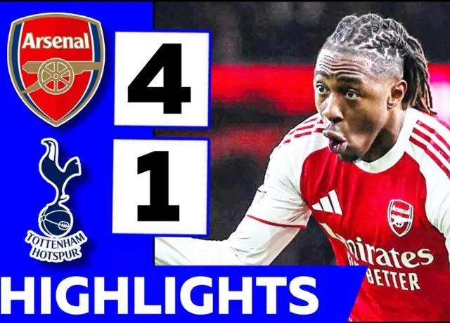 Arsenal vs Tottenham pháo thủ thắng 4-1 trong derby Bắc London