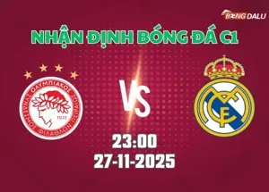 Nhận định bóng đá Olympiacos vs Real Madrid 03h00 ngày 27/11