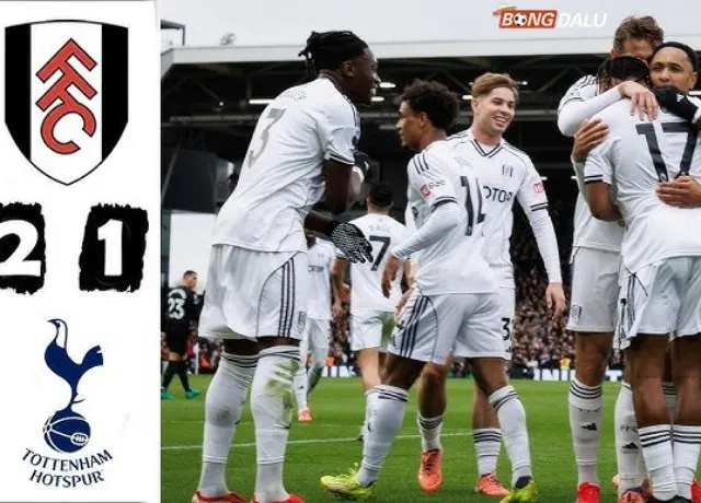 Fulham giành chiến thắng tỷ số 2-1 trước Tottenham